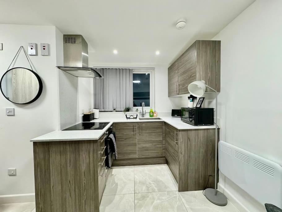 Stylish One Bedroom & A Sofa Bed Cardiff Dış mekan fotoğraf